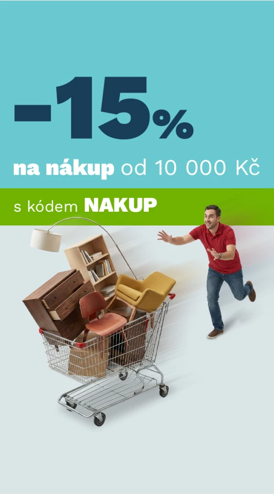 15 % na nákup od 10 000,- 20-23-7-2026