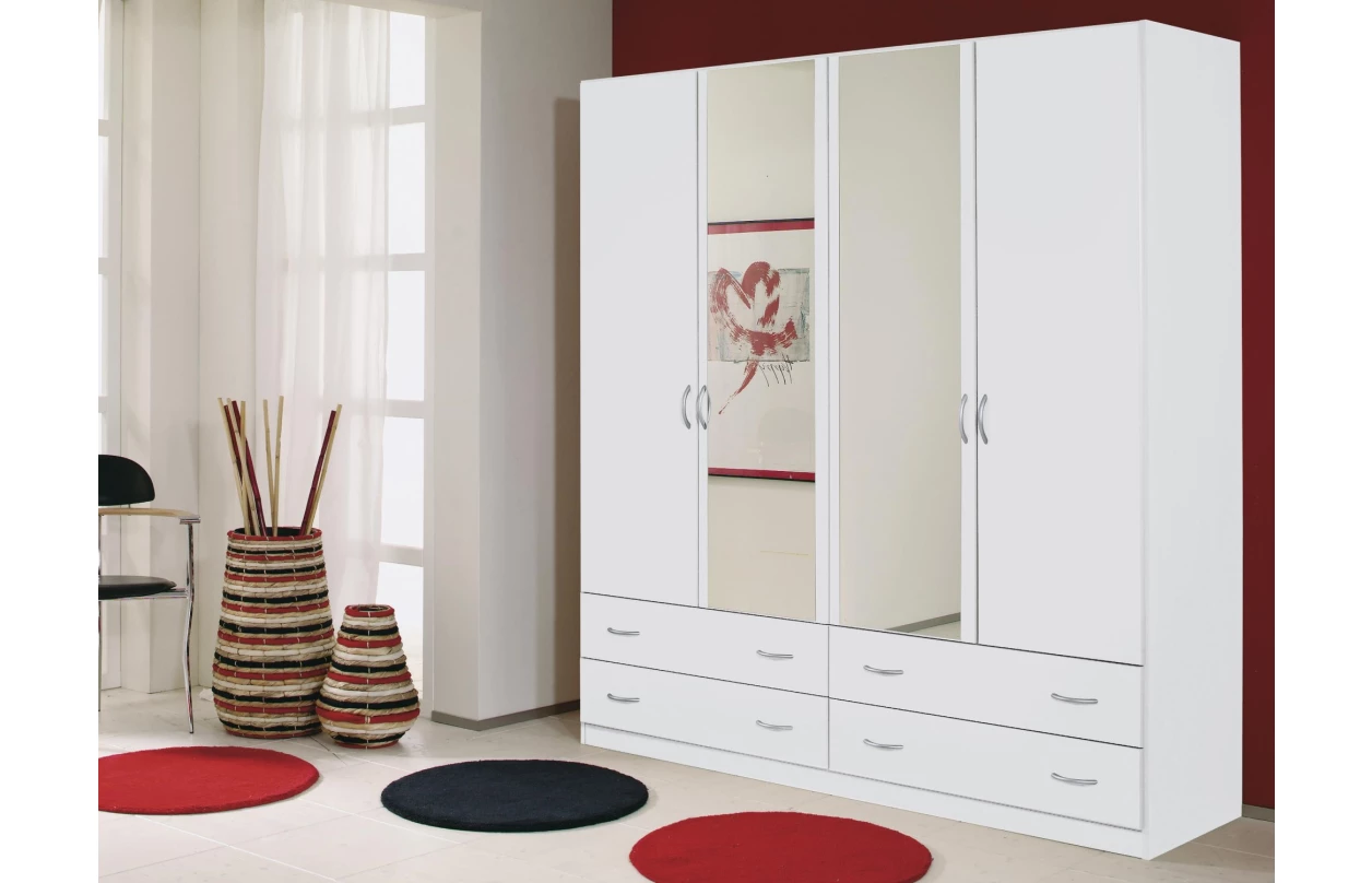 Skříňový nástavec Case, 91 cm, bílý 2