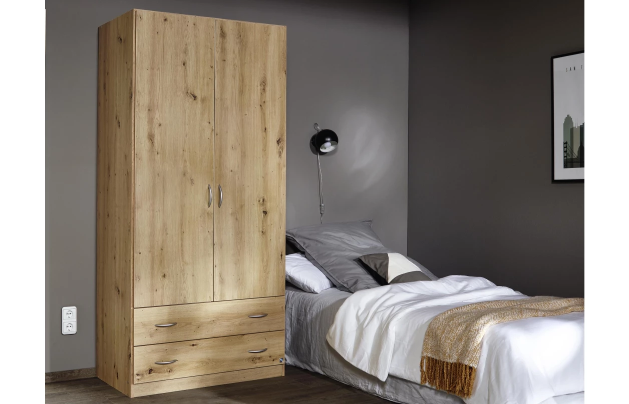 Skříňový nástavec Case, 136 cm, dub sonoma 9