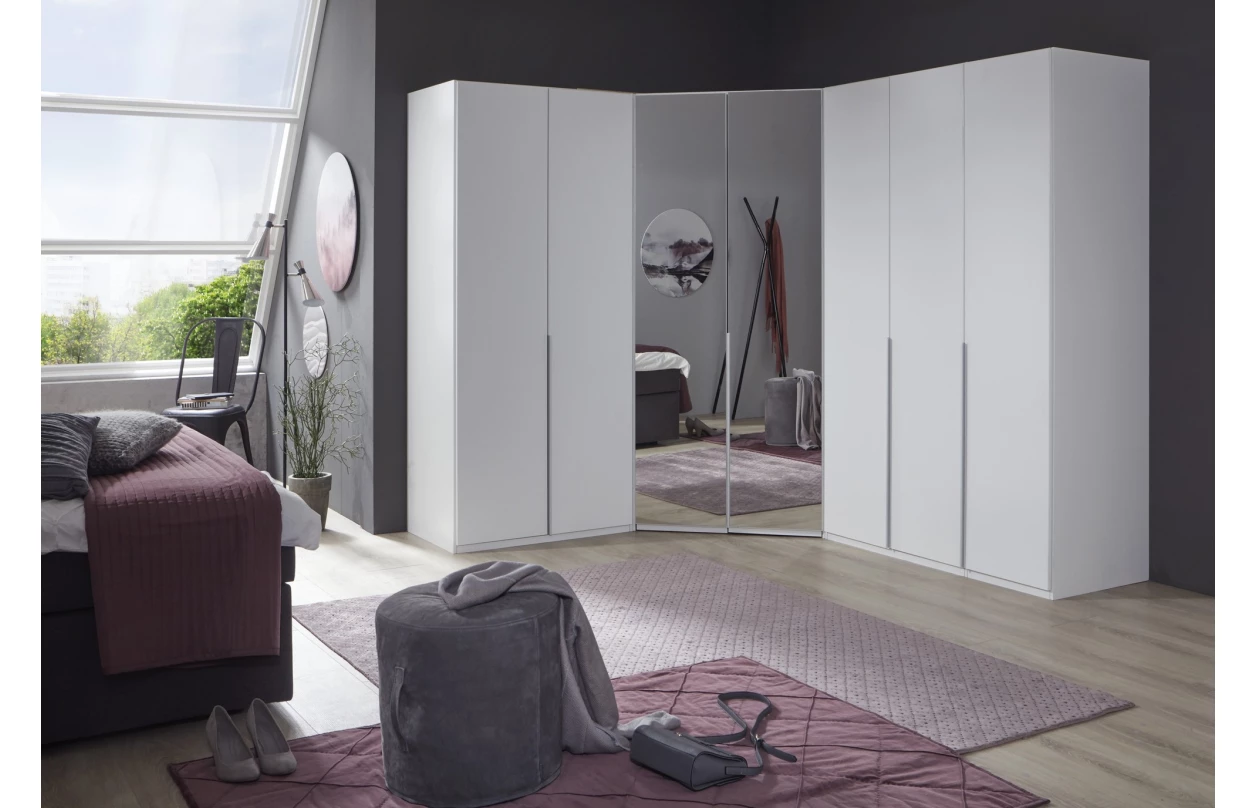 Noční stolek Easy Plus, 3 zásuvky, dub sonoma 19