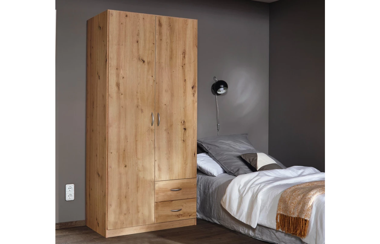 Skříňový nástavec Case, 136 cm, dub artisan 27