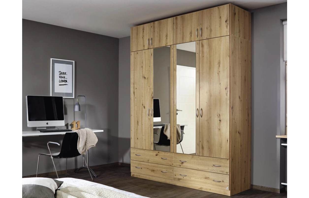 Skříňový nástavec Case, 91 cm, tmavě šedý 13