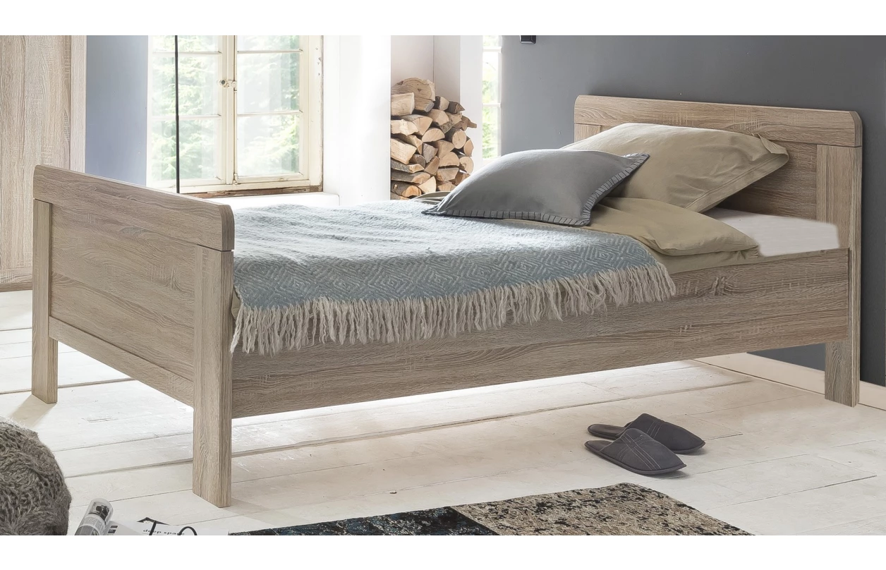 Noční stolek se 3 zásuvkami Nadja, dub artisan 12