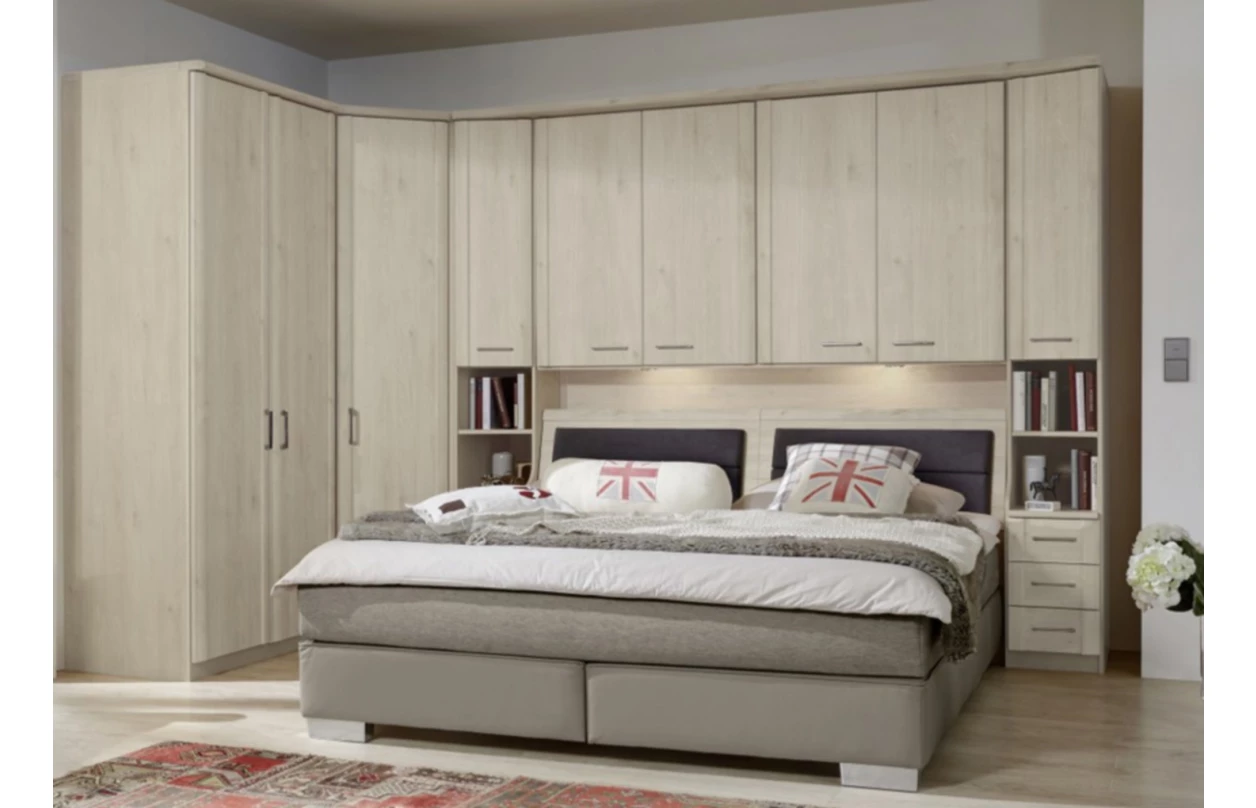 Komoda se zásuvkami Luxor 125 cm, polární modřín 7