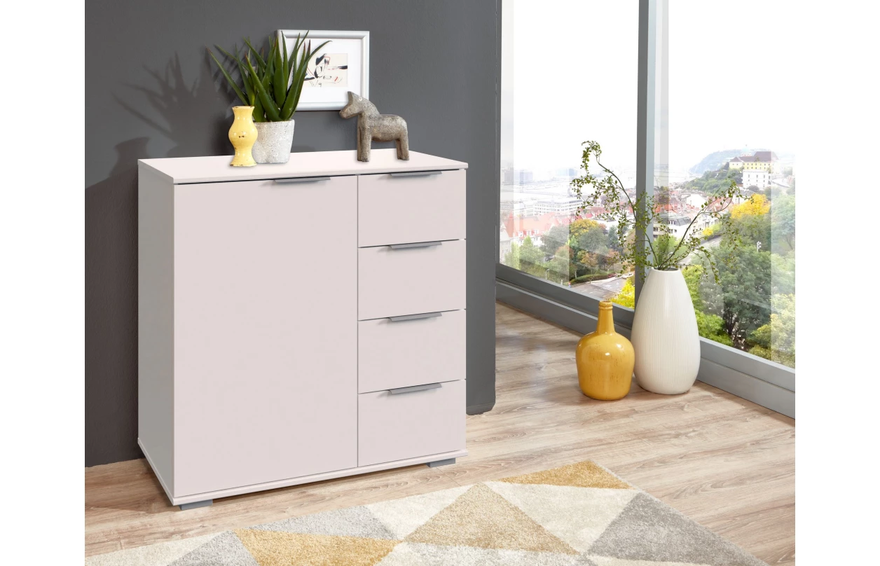 Zásuvková komoda Easy Plus, 130 cm, bílá 24