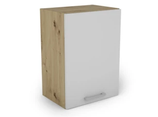 Horní kuchyňská skříňka Irma W40.56, dub artisan/bílá