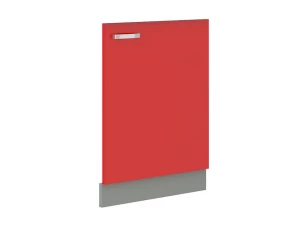Přední panel na vestavnou kuchyňskou myčku Rose ZM, 71 cm, červená