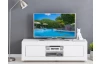 TV stolek s osvětlením Oakland 140 cm, bílý