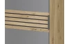Předsíňová šatní skříň Milan, dub artisan/šedá