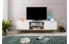 TV skříňka Göteborg, bílá/dub sonoma