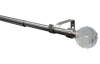 Garnýž Astra 200-350 cm, ušlechtilá ocel/sklo