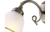 Nástěnná lampa Odin, mosaz