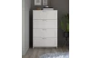 Komoda se zásuvkami Leporelo 78 cm, bílá mat