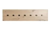Věšák na zeď Parma, šířka 80 cm, dub/černý