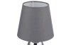 Stolní lampa Eugen, šedá