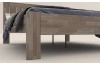 Postel Berta 180x200 cm, šedý buk