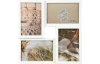 Fotorámeček pro 4 ks foto Becca 27,5x27,5 cm, bílý