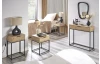 Konzolový stolek se zásuvkami Malmö, dub
