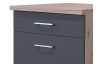 Dolní kuchyňská skříňka Tiago, dub san remo/šedá, šířka 60 cm