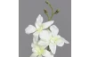 Umělá květina Orchidej 64 cm, krémová