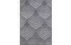 Koberec Oksi 160x230 cm, šedá geometrie