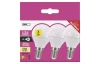 LED žárovka (3 ks) Classic mini globe, E14, 5 W, 470 lm