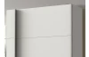 Šatní skříň Bern, extra šířka 360 cm/extra výška 236 cm, bílá