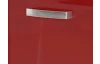 Přední panel na vestavnou kuchyňskou myčku Rose ZM, 71 cm, červená