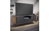 TV skříňka Pure, 138 cm, tmavě šedá/dub artisan