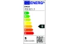 LED žárovka (3 ks) Classic Mini Globe, E14, 4,2 W, 470 lm