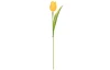 Umělá květina Tulipán 43 cm, žlutá