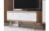TV stolek Primo, dub riviera/bílý