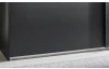 Šatní skříň Easy Plus, šířka 225 cm/extra výška 236 cm, grafit/sklo