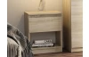 Skříňka/noční stolek Carlos 40 cm, dub sonoma