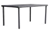 Obdélný zahradní stůl Alford 150x90 cm, černý