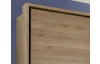 Paspartový rám k šatní skříni Bravo, 280 cm, dub mauvella