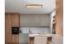 Stropní LED osvětlení Doro 60 cm, dřevěný vzhled