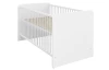 Baby postýlka pro děti Paula 70x140 cm, bílá