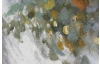 Ručně malovaný obraz Okenice 150x50 cm, výrazná struktura