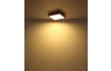 Stropní LED osvětlení Doro 30x30 cm, dřevěný vzhled