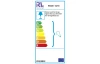 Stolní lampa Taba 33 cm, chromová
