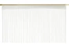 Provázkový závěs/záclona Hammer 90x245 cm, bílá