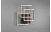 Stropní/nástěnné LED osvětlení Mobile, černá matná, hranaté