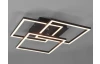 Stropní/nástěnné LED osvětlení Mobile, černá matná, hranaté