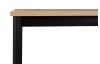 Obdélný jídelní stůl Molena 140x80 cm, dub artisan/černý